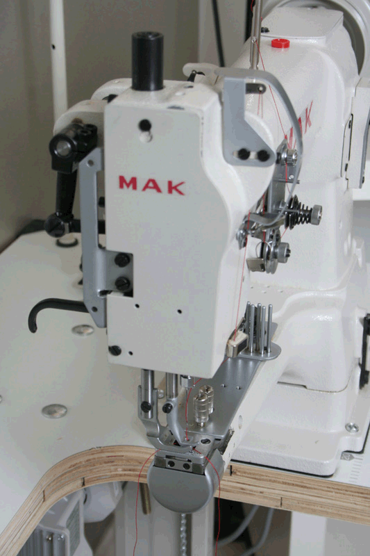 MAK TE335 999€ Cylinder arm Industrial sewing machine Unison Cylinder-bed