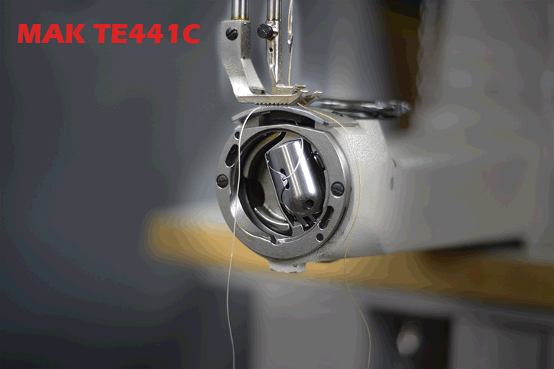 MAK TE441C 3490€ 420mm Machine à coudre industrielle Bras long canon Triple entrainement