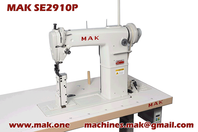MAK SE2910P 999€ Machine à coudre industrielle à pilier