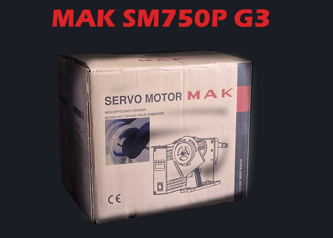 Servo moteur SM750P G3 219€ machine coudre industrielle positionneur